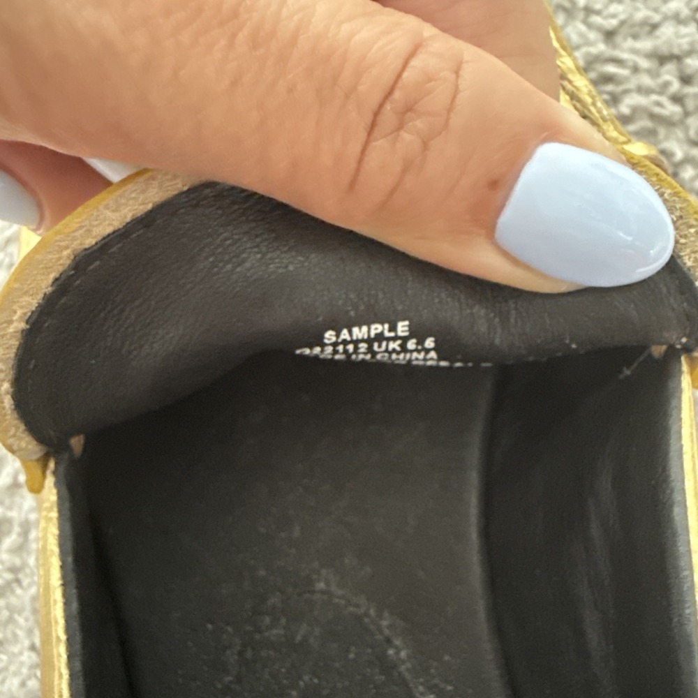 Rare Gold Y-3 Yohji Yamamoto Loafers UK Men's size 6.5 - Picture 7 of 8